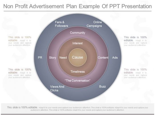 non profit business plan ppt presentation