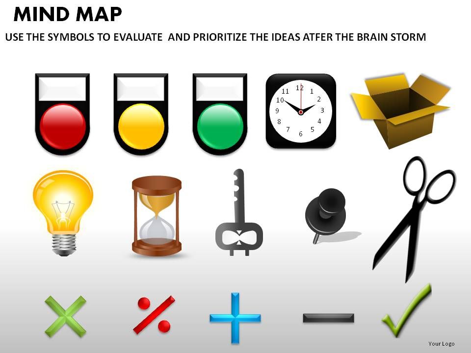 Powerpoint teaching mind mapping presentation