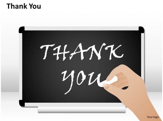 ending a presentation with thank you