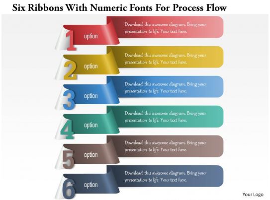 beautiful design chart flow Ribbons 1214 Numeric Flow Six With Process Fonts For