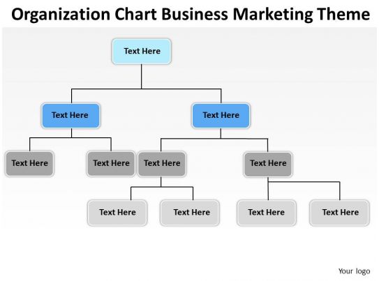 Business Process Flow Diagrams Organization Chart Marketing Theme ...