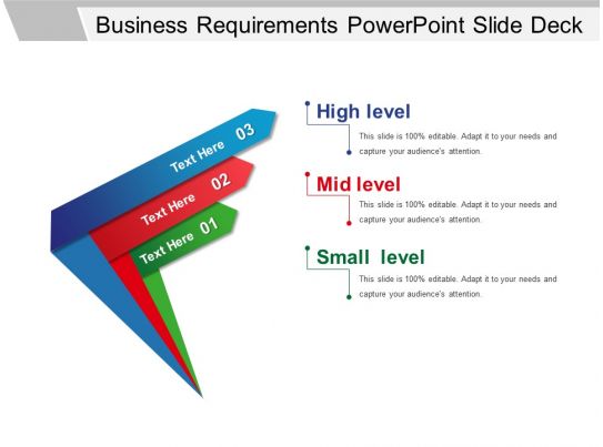 Business Requirements Powerpoint Slide Deck  Template 