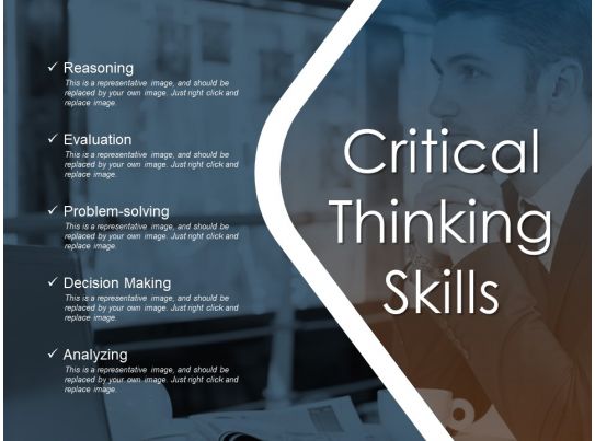 Critical Thinking Skills Ppt Samples Download  PowerPoint 