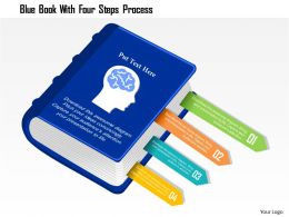 0115_blue_book_with_four_steps_process_powerpoint_template_Slide01