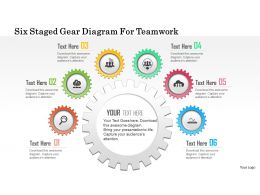 0115_six_staged_gear_diagram_for_teamwork_powerpoint_template_Slide01