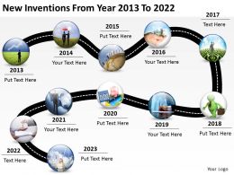product_roadmap_timeline_new_inventions_from_year_2013_to_2022_powerpoint_templates_slides_Slide01