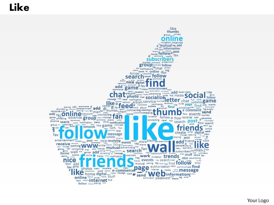 0514 facebook like word cloud powerpoint slide template 0514 facebook like word cloud powerpoint slide template, Powerpoint templates
