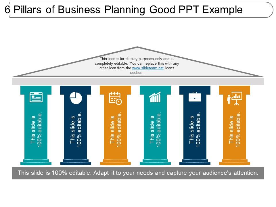 6-pillars-of-business-planning-good-ppt-example-presentation