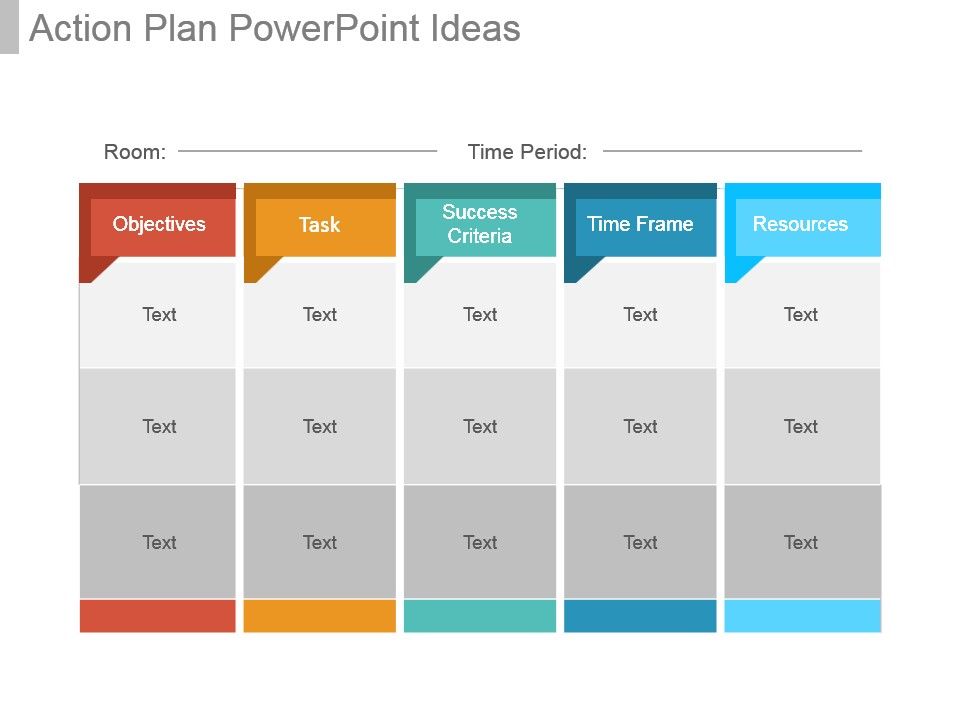 action plan presentation ideas