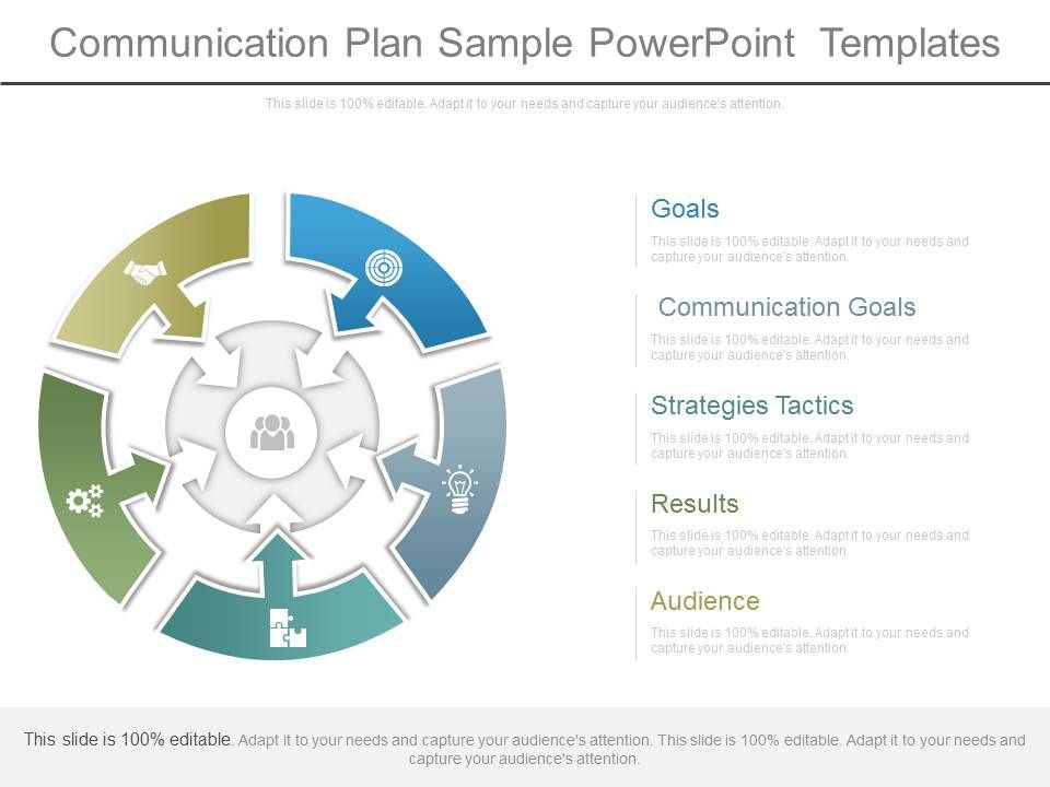 Communication Plan Sample Powerpoint Templates PowerPoint Templates