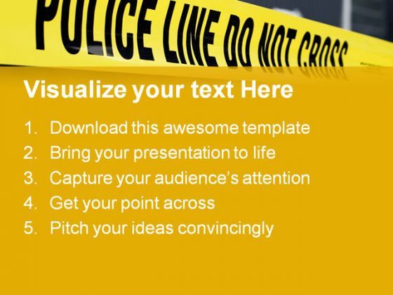 Microsoft Powerpoint Templates Police
