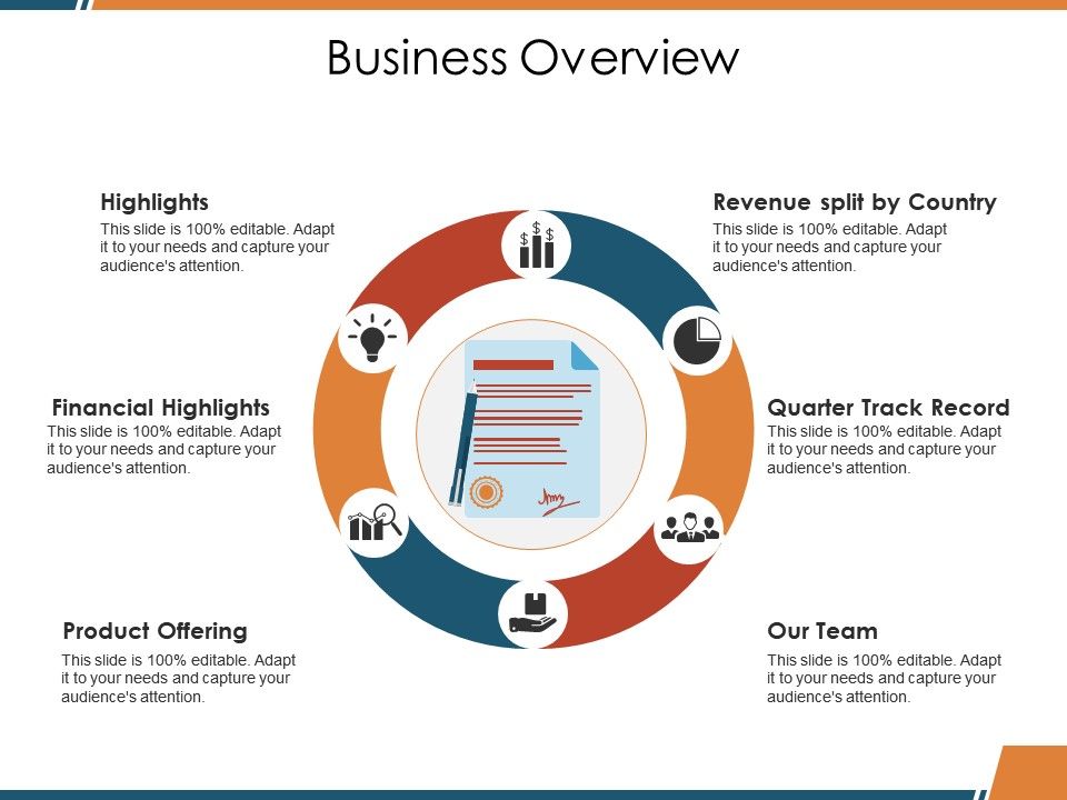 Business Overview Ppt Show Image