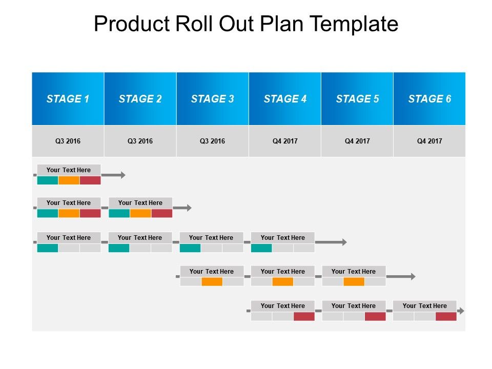 Product Roll Out Plan Template Good Ppt Example Template Presentation