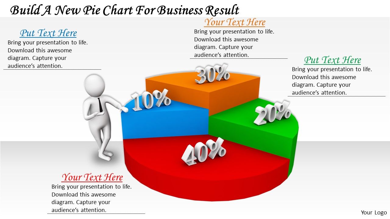 0214 build a new pie chart for business result ppt graphics icons powerpoint Slide01