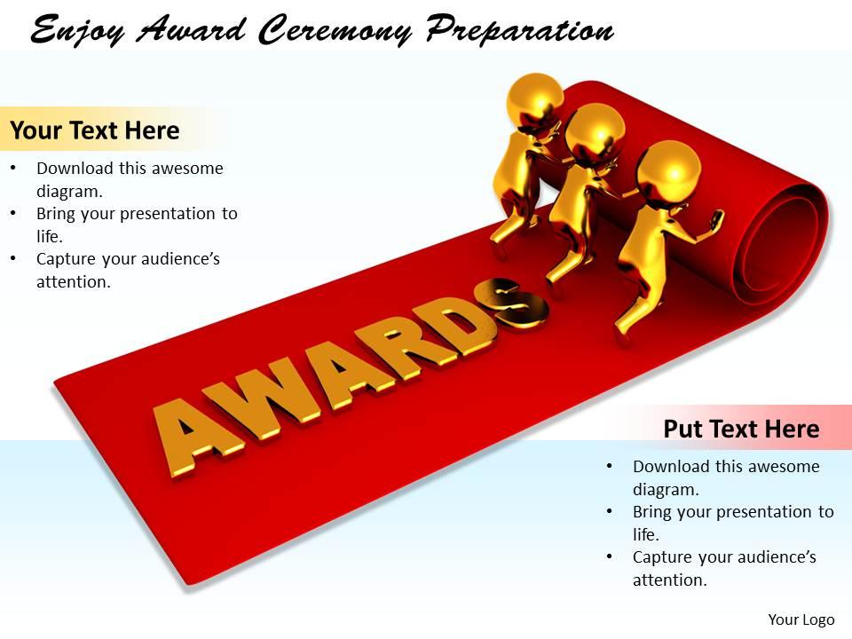 0214 enjoy award ceremony preparation ppt graphics icons powerpoint Slide01