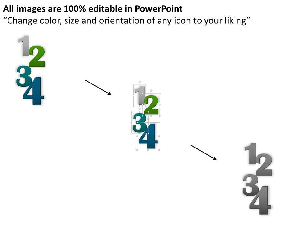 0414 Business Consulting Diagram 3d Numeric Font Paper Graphic ...