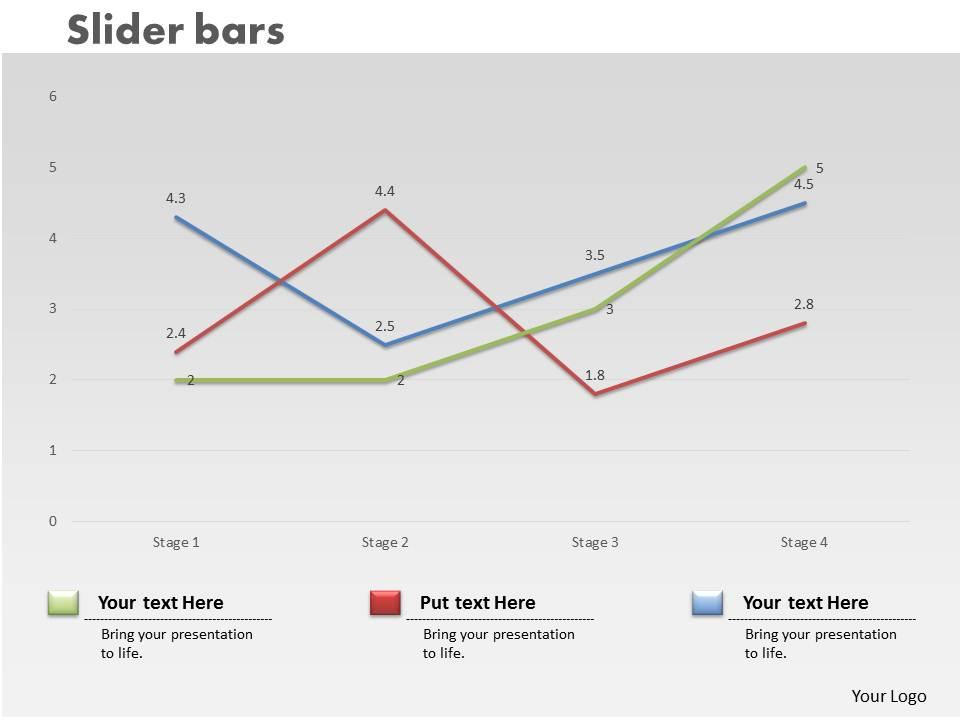 0414 slider line chart trend series powerpoint graph Slide01