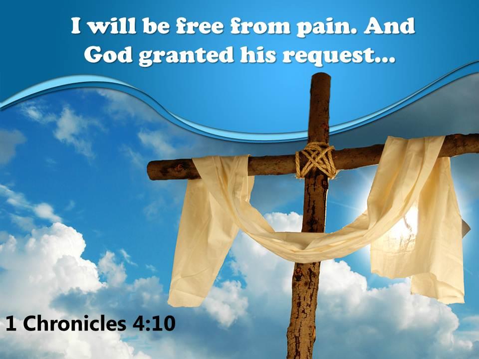 0514 1 chronicles 410 i will be free from powerpoint church sermon Slide01