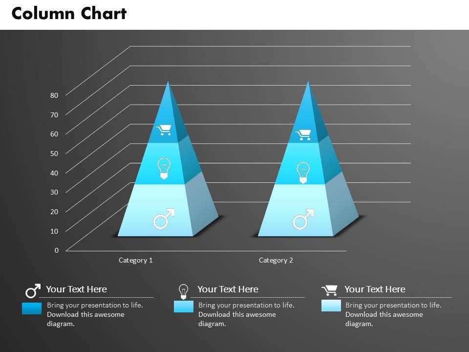 0514 3d triangular chart for data driven result display powerpoint slides Slide01