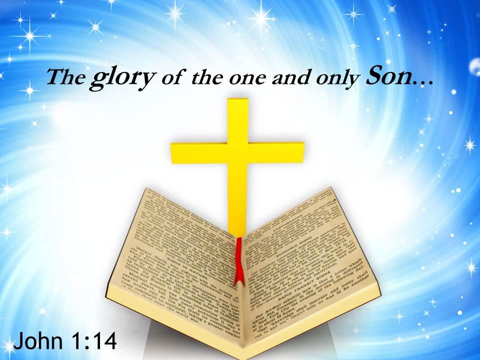 0514 john 114 glory of the one and only powerpoint church sermon Slide01