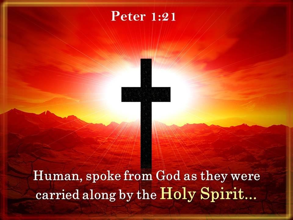 0514 peter 121 along by the holy spirit powerpoint church sermon Slide01