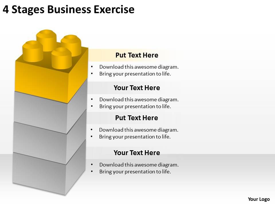 0620 Corporate Strategy 4 Stages Business Exercise Powerpoint Templates ...