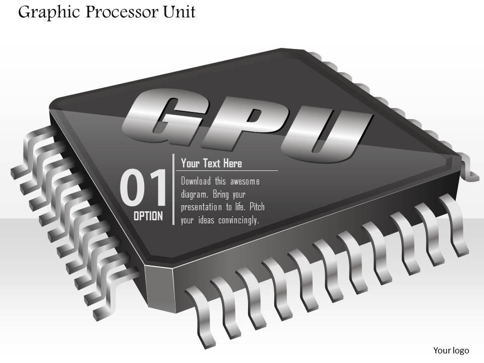 0814_icon_of_graphic_processor_unit_chip_microprocessor_cpu_motherboard_with_sockets_ppt_slides_Slide01