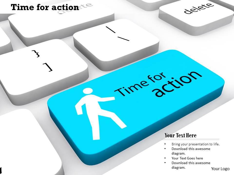 0814 key with time of action theme image graphics for powerpoint Slide01