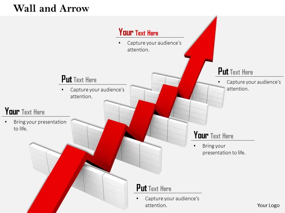 0814_red_arrow_passing_over_the_multiple_hurdles_image_graphics_for_powerpoint_Slide01