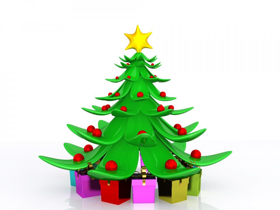 0914_decorated_christmas_tree_with_gifts_stock_photo_Slide01