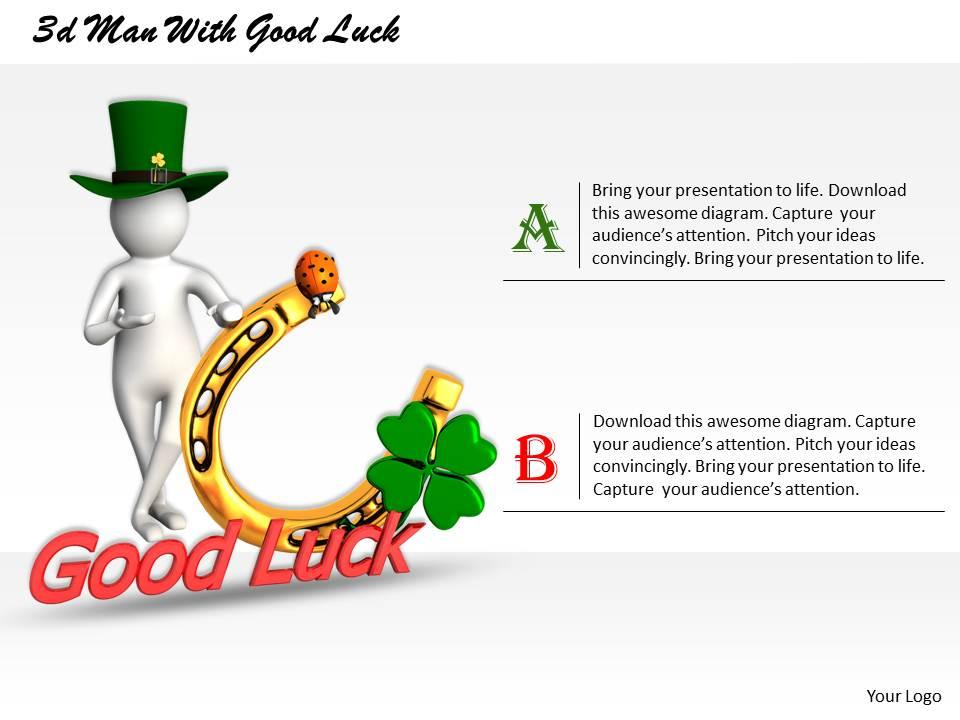 1013_3d_man_with_good_luck_ppt_graphics_icons_powerpoint_Slide01