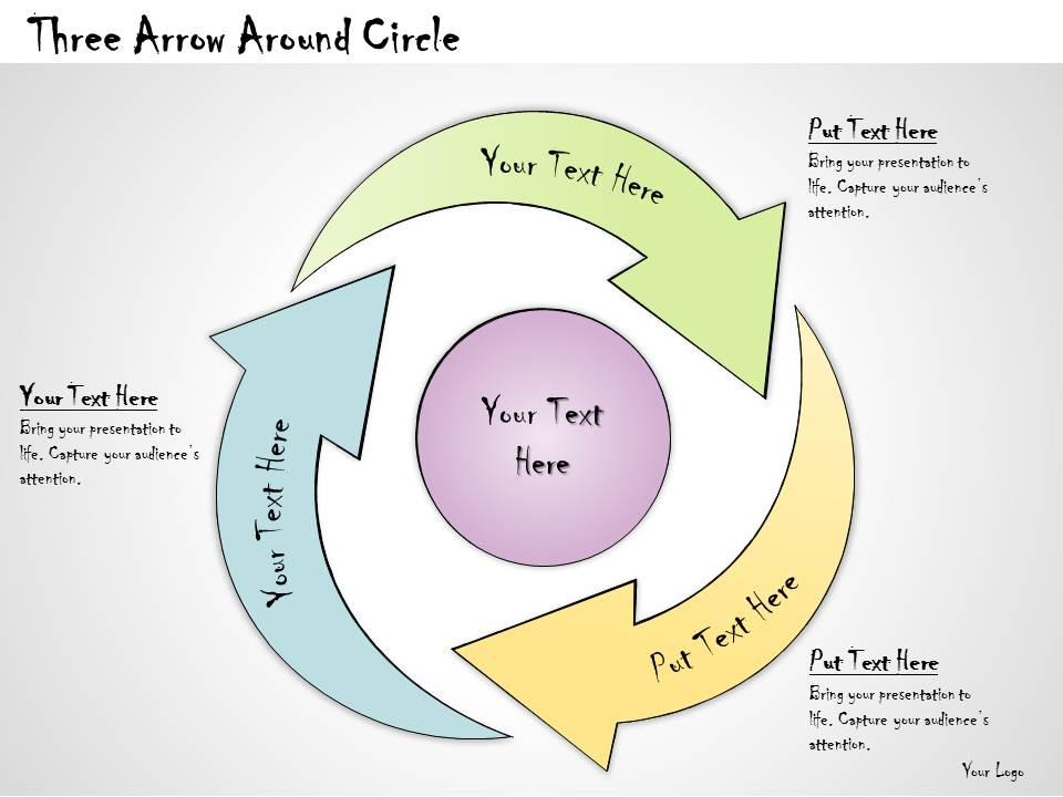 1013_business_ppt_diagram_three_arrow_around_circle_powerpoint_template_Slide01