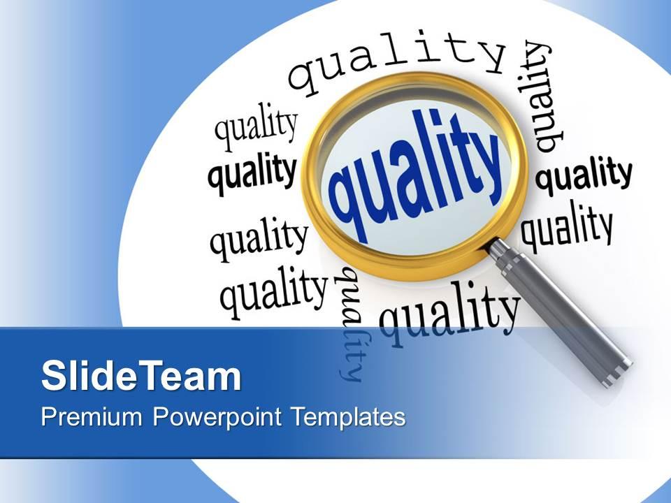 1013 focusing on quality business management powerpoint templates ppt themes and graphics Slide00
