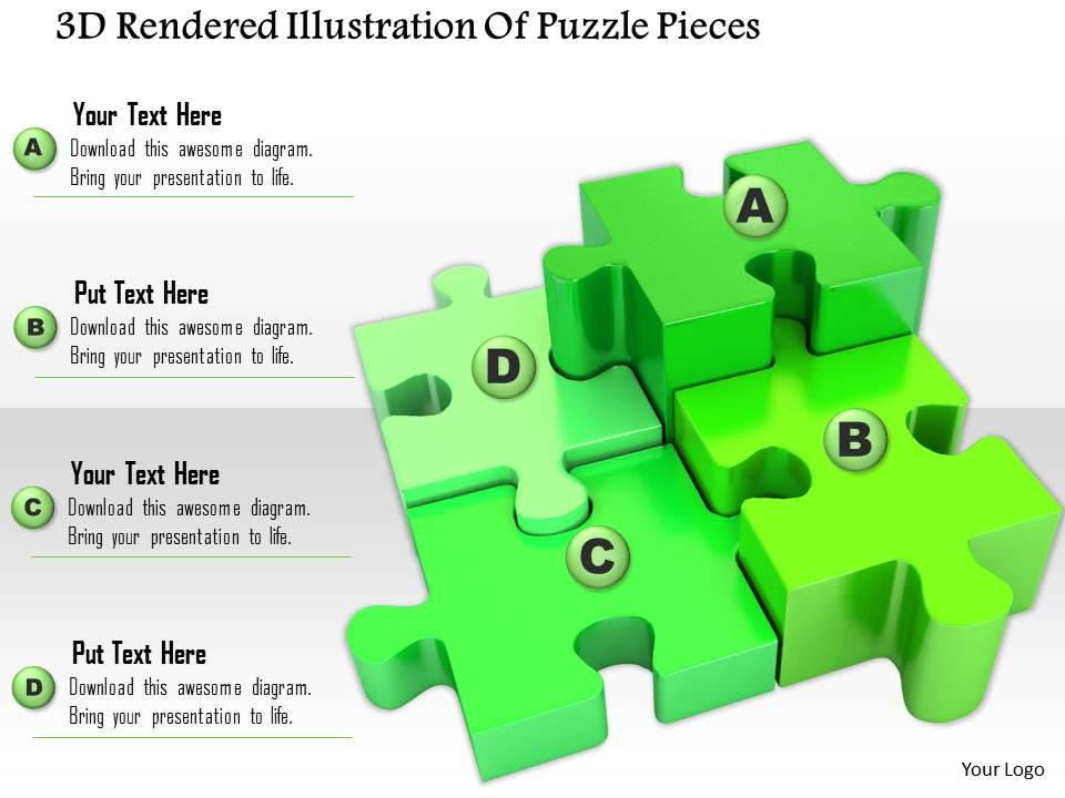 1014_3d_rendered_illustration_of_puzzle_pieces_image_graphics_for_powerpoint_Slide01