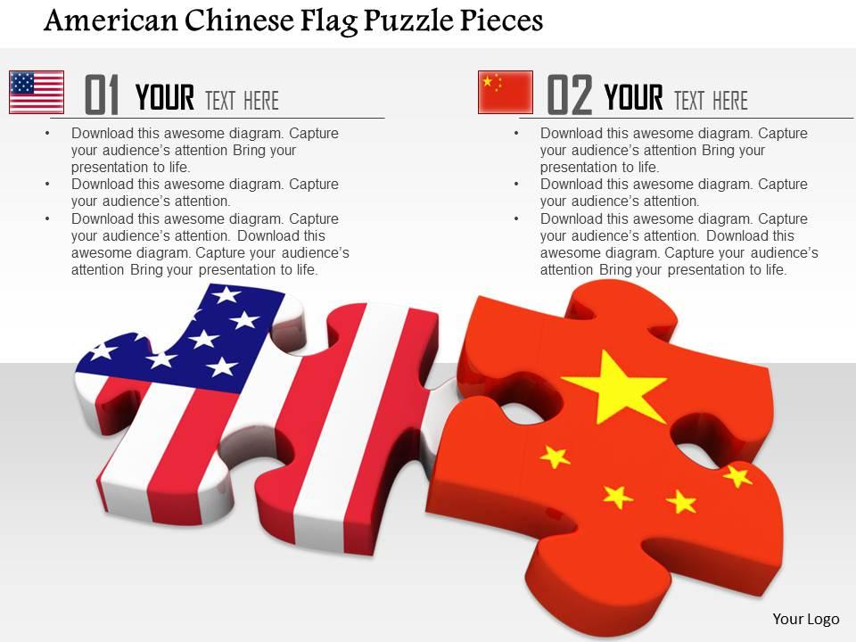 1014_american_chinese_flag_puzzle_pieces_image_graphics_for_powerpoint_Slide01