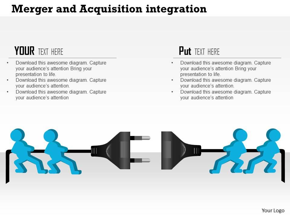 1114 merger and acquisition integration powerpoint presentation Slide01