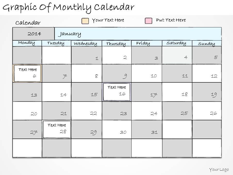 1814_business_ppt_diagram_graphic_of_monthly_calendar_powerpoint_template_Slide01