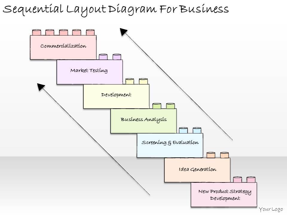 1814_business_ppt_diagram_sequential_layout_diagram_for_business_powerpoint_template_Slide01
