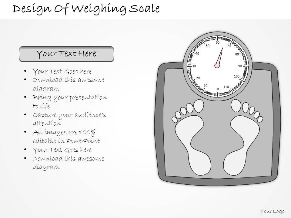 2502 Business Ppt Diagram Design Of Weighing Scale Powerpoint Template