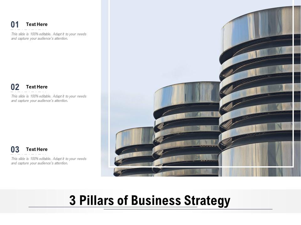3 Pillars Of Business Strategy