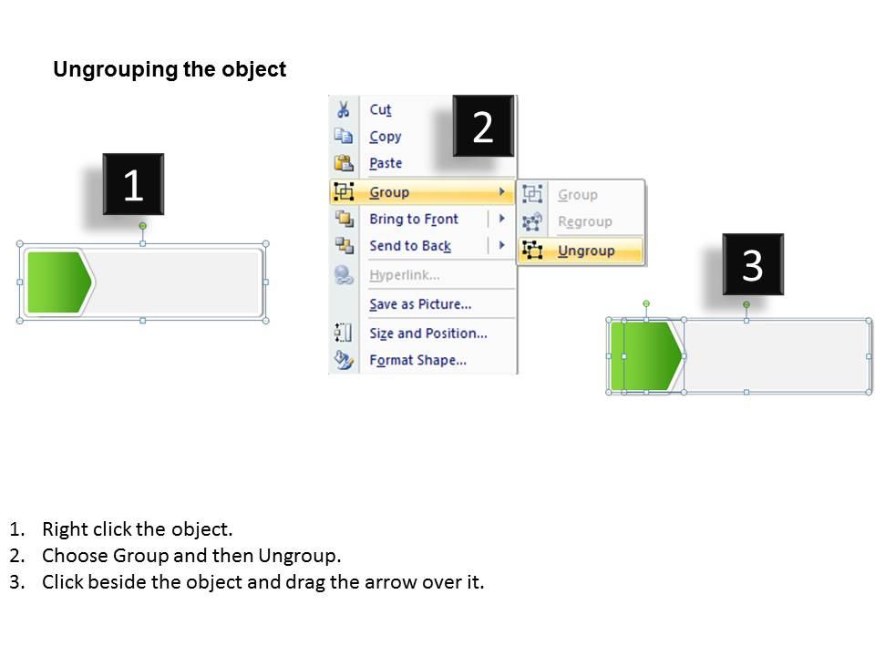 3 text boxes stacked up with labels on side process powerpoint diagram templates graphics 712