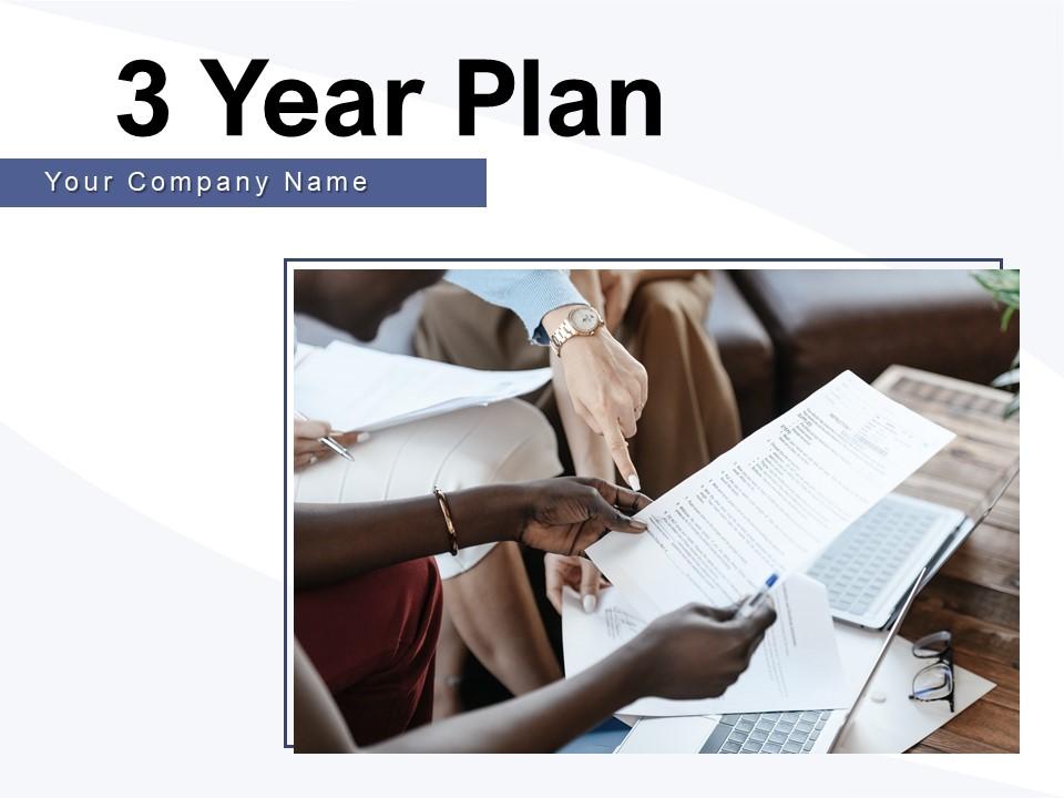 3 Year Plan Business Planning Opportunities Growth Strategies Marketing Slide01