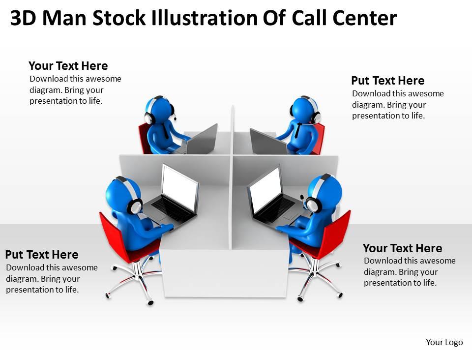 3d_man_stock_illustration_of_call_center_ppt_graphics_icons_Slide01