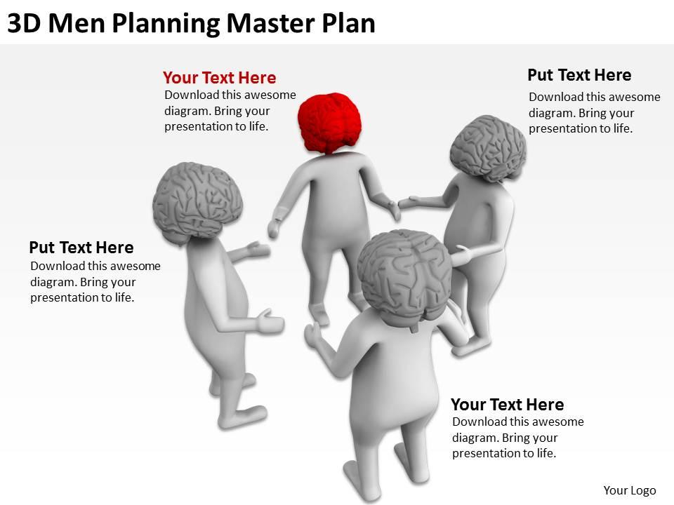 3d_men_planning_master_plan_ppt_graphics_icons_powerpoint_Slide01