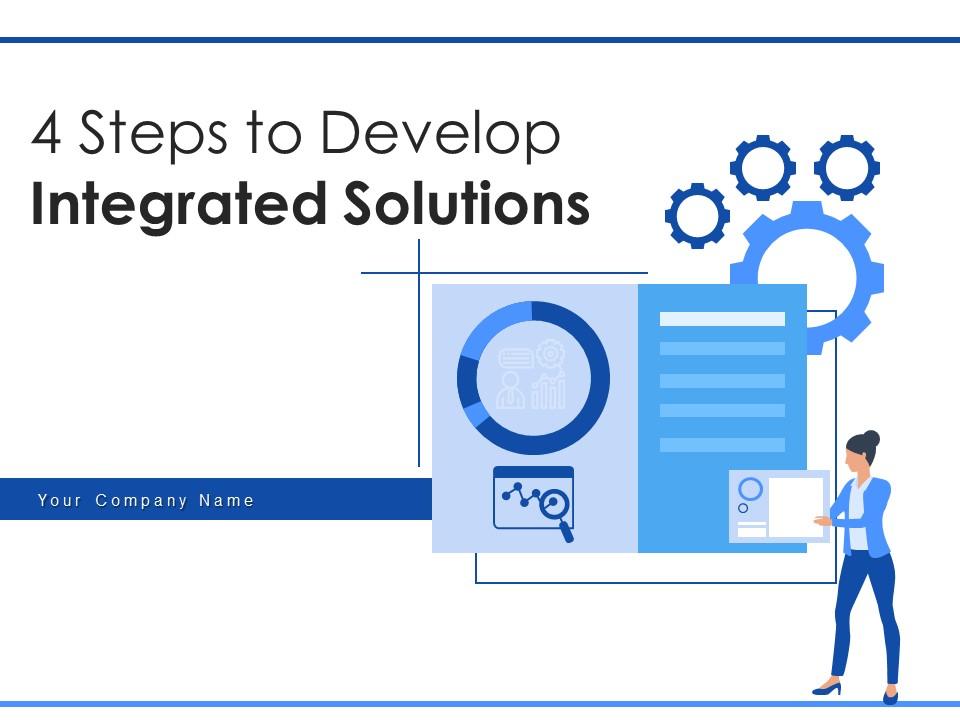 4 Steps To Develop Integrated Solutions Lifecycle Planning Management Business Growth Slide00
