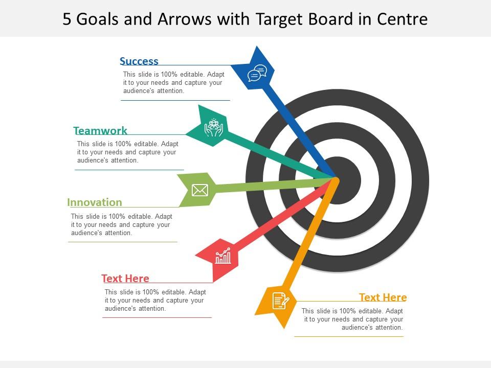 5_goals_and_arrows_with_target_board_in_centre_Slide01
