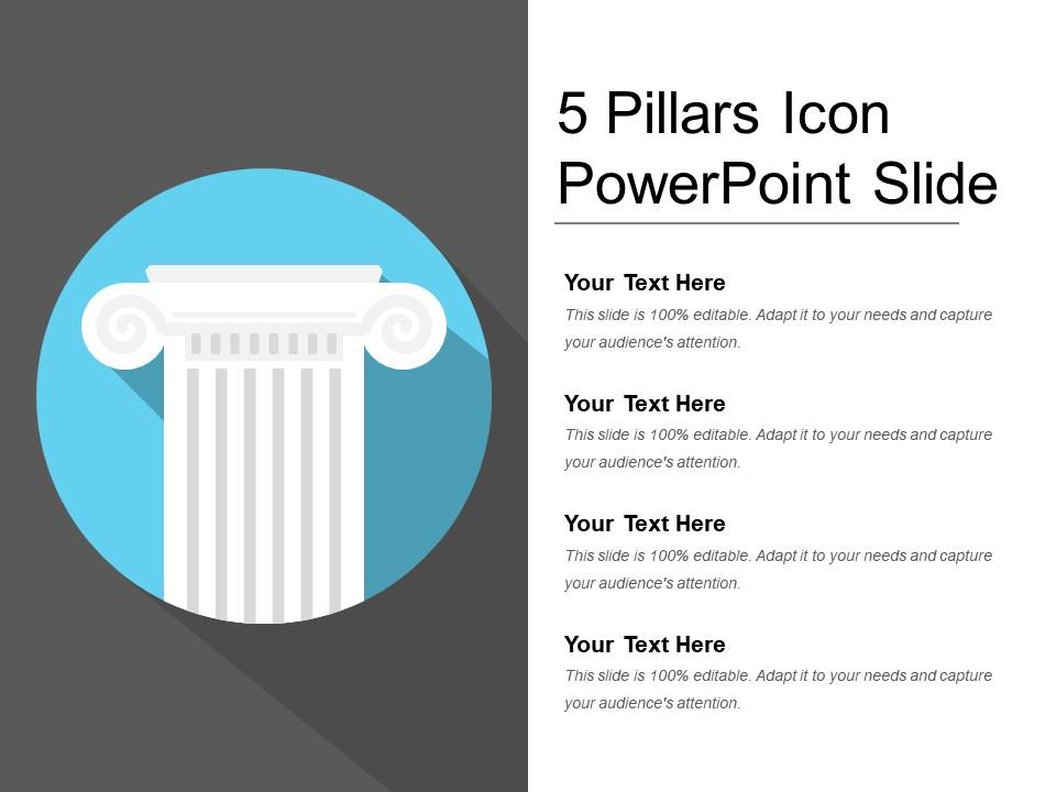 5_pillars_icon_powerpoint_slide_Slide01