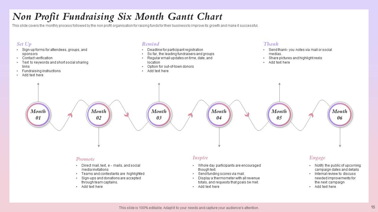 6 Month Gantt Powerpoint Ppt Template Bundles PPT PowerPoint