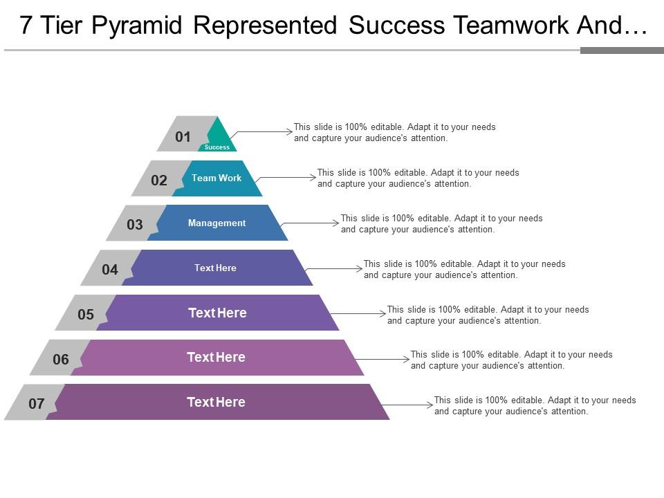 7_tier_pyramid_represented_success_teamwork_and_management_Slide01