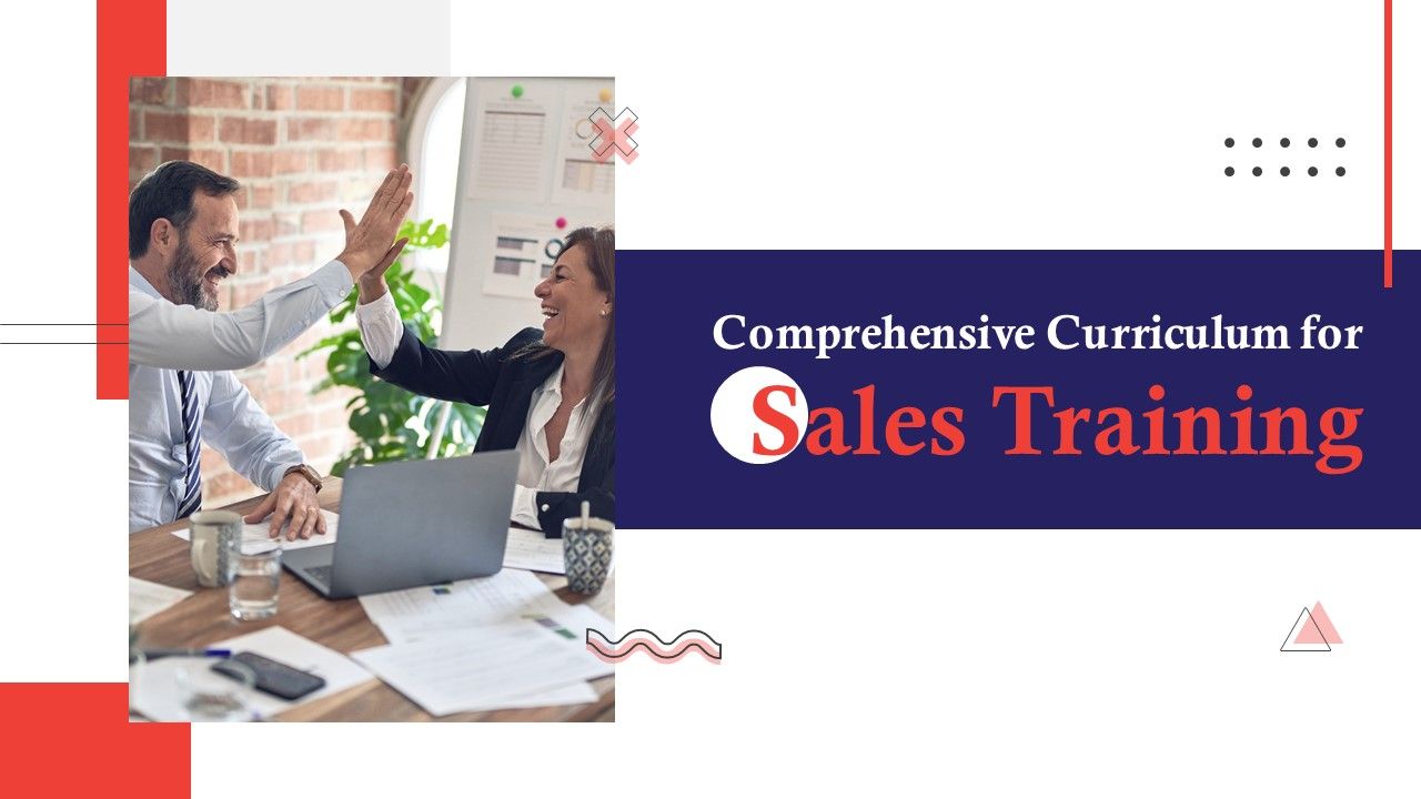 Comprehensive Curriculum for Sales Training PPT Slide01